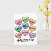 女性 キリスト教 バレンタイン ガラテヤ会話 H カード (黄色い花)