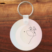 女性 キーホルダー (裏面)