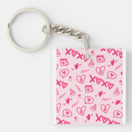 女性 キーホルダー