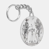 女性 キーホルダー (正面左)