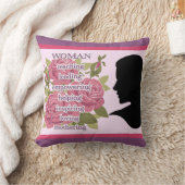 女性 クッション (ブランケット)