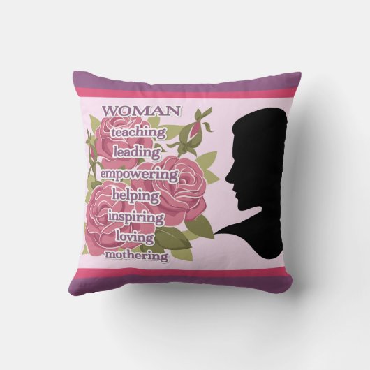 女性 クッション (裏面)