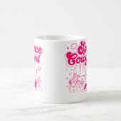 女性 コーヒーマグカップ (中央)