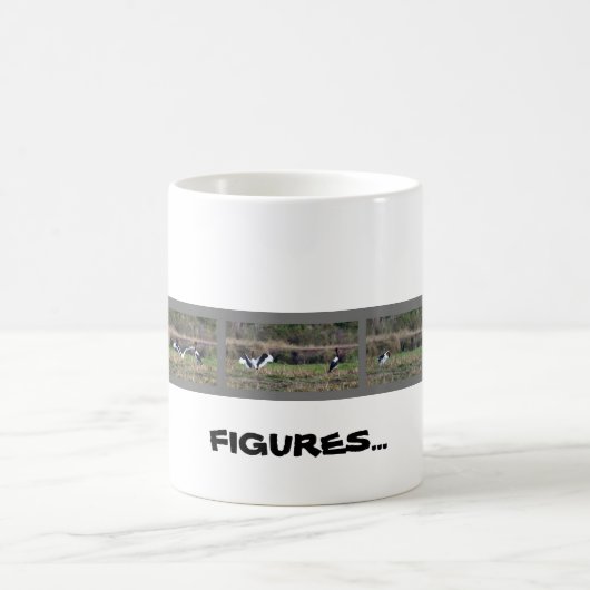 女性! コーヒーマグカップ (中央)