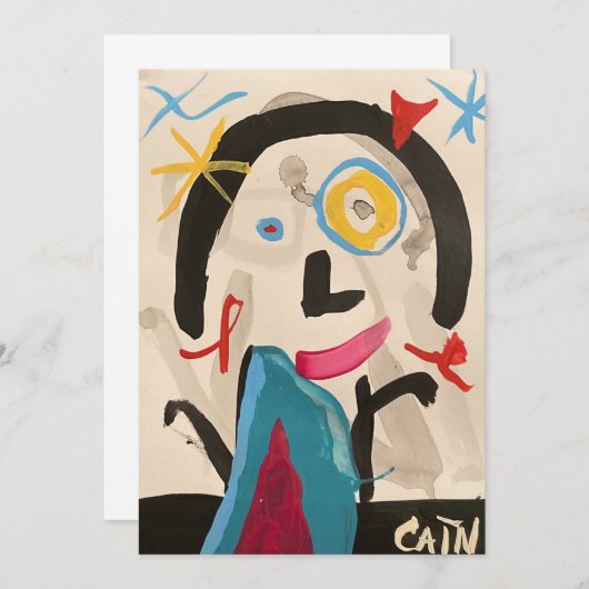 女性 サンキューカード (正面/裏面)