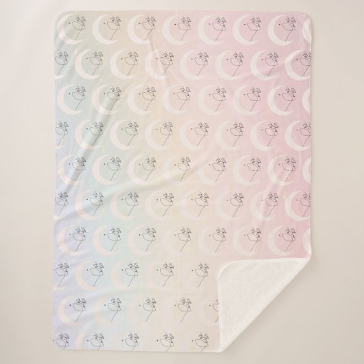 女性 シェルパブランケット (正面)