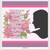 女性 シール (シート)