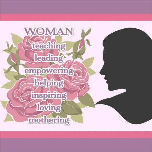 女性 シール (正面)