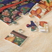 女性 ジグソーパズル (側面)