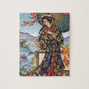 女性 ジグソーパズル