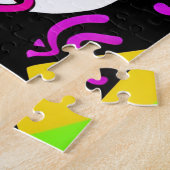 女性 ジグソーパズル (側面)