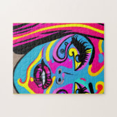 女性 ジグソーパズル (横)