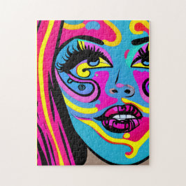 女性 ジグソーパズル