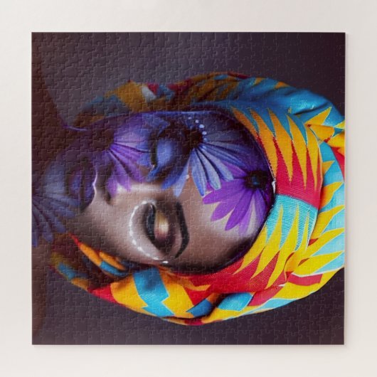 女性 ジグソーパズル (横)