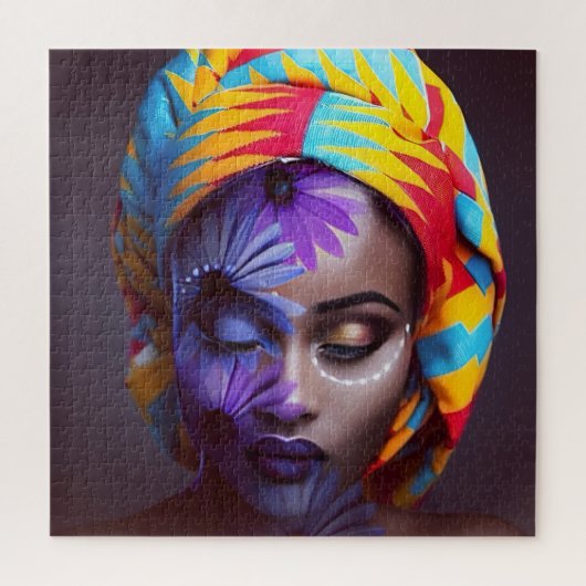 女性 ジグソーパズル (縦)