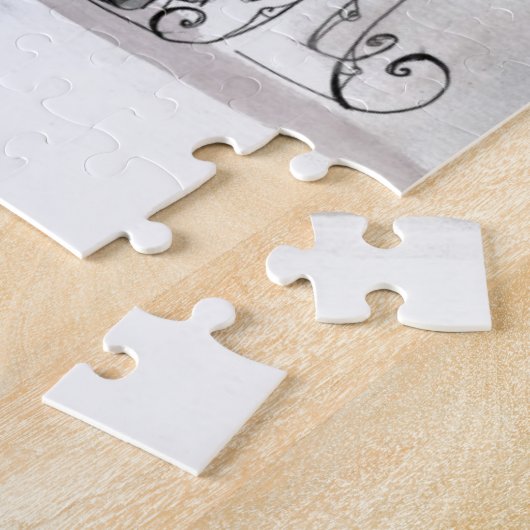 女性 ジグソーパズル (側面)