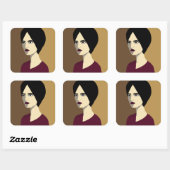 女性 スクエアシール (シート)