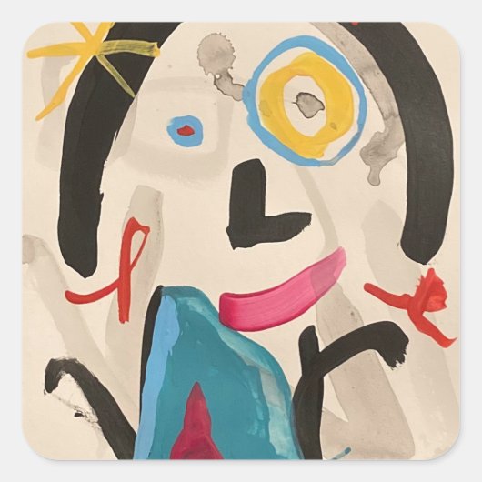 女性 スクエアシール (正面)