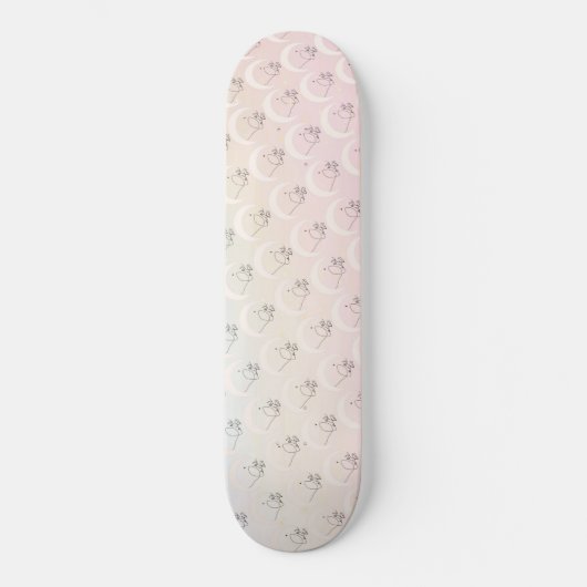 女性 スケートボード (正面)