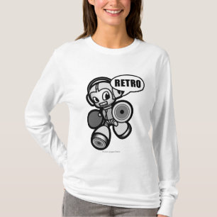 女性-スピーカーの馬蝿の幼虫のワイシャツ Tシャツ