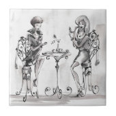 女性 タイル (正面)