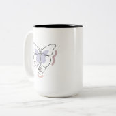 女性 ツートーンマグカップ (正面左)