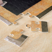 女性(パネル)のポートレート ジグソーパズル (側面)