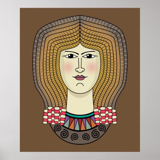 女性 ポスター (正面)