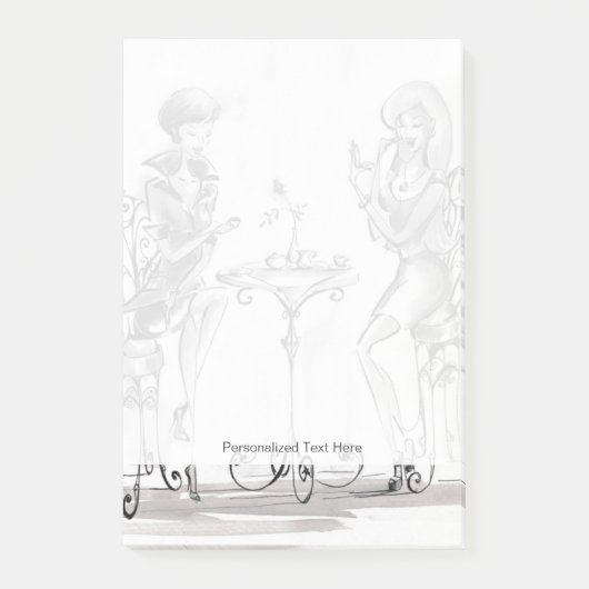 女性 ポストイット (正面)