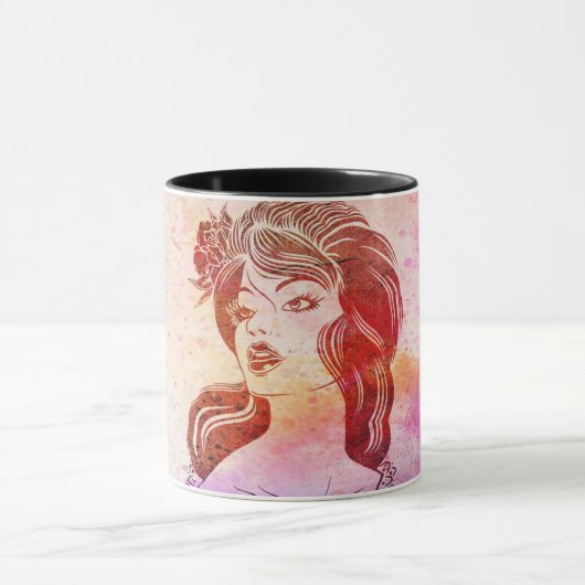 女性 マグカップ (中央)