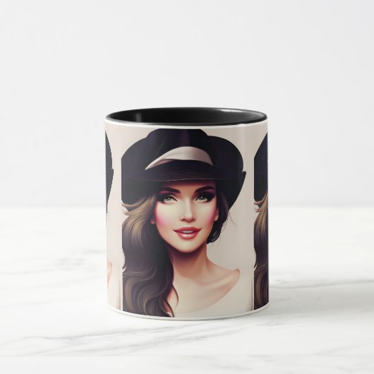 女性 マグカップ (中央)