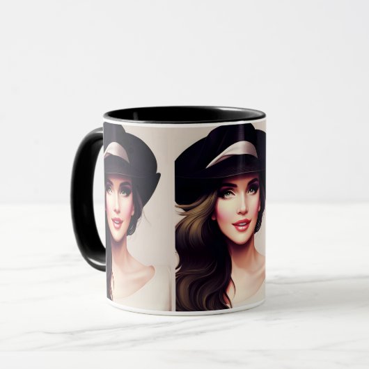 女性 マグカップ (正面左)