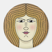 女性 マグネット (正面)