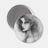 女性 マグネット (正面/裏面)