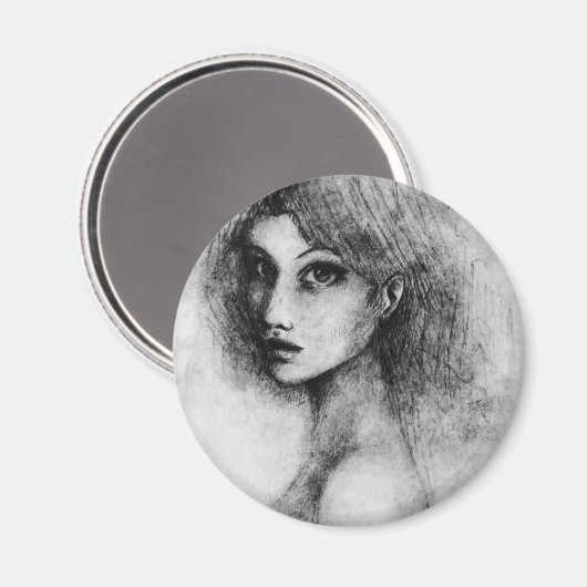 女性 マグネット (正面/裏面)