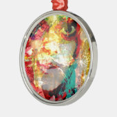 女性 メタルオーナメント (左)