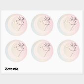 女性 ラウンドシール (シート)