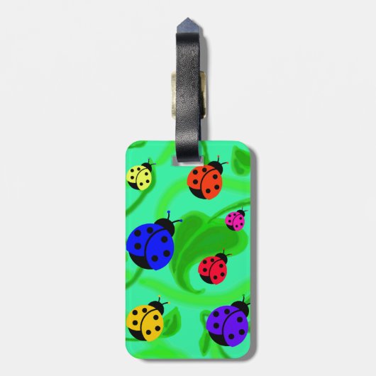 "女性" ラゲッジタグ (裏面縦)