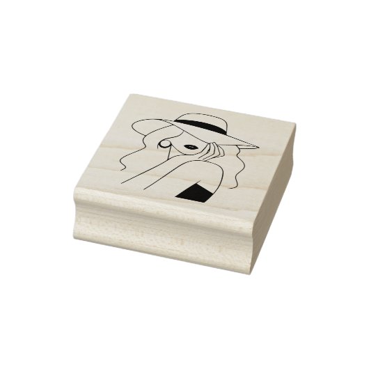 女性 ラバースタンプ (スタンプ)