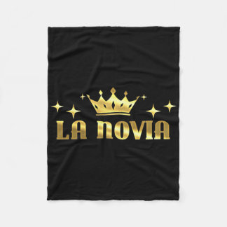 女性 ラ・ノビア 花嫁 ブライズメイド パーティ フリースブランケット