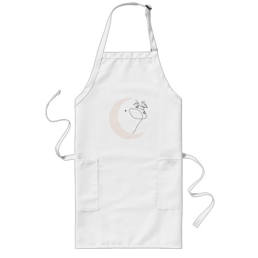 女性 ロングエプロン (正面)