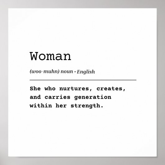 女性 – 世代を超えた運女性 ポスター (正面)