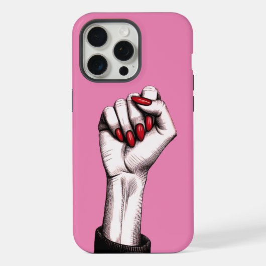 女性、人生、自由 iPhoneケース (裏面)