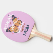 女性，妻，ボス,すごい母 卓球ラケット (横)