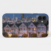 「女性」家の夜眺めは絵を描きました Case-Mate iPhoneケース (裏面(横))