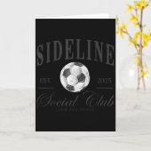 女性 応援 交流 サッカー ママ イベントデー 母親 カード (黄色い花)