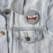 女性、猫およびAの非常によい本ボタン 缶バッジ (インサイチュ)
