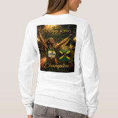 女性 王室 ラグジュアリー Tシャツ (裏面)