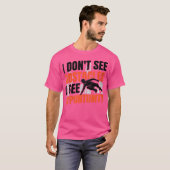 女性 私は障害を見ません 私は機会を見ます フリー Tシャツ (正面フル)