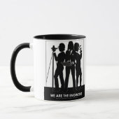 (女性)私達はエンジニアのマグです マグカップ (左)